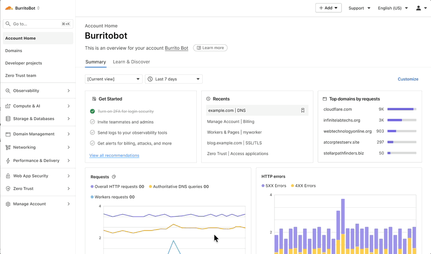 Desktop product category navigation demo