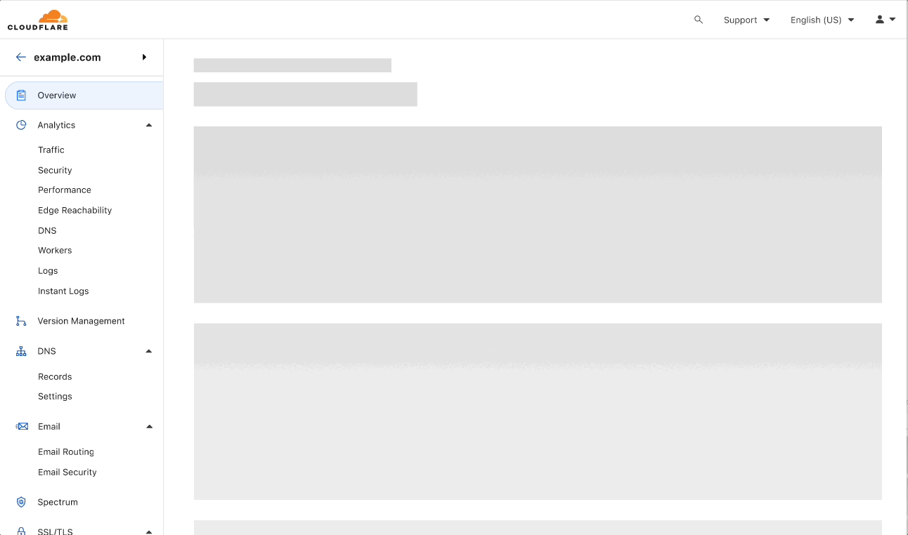 Domain-level navigation structure update