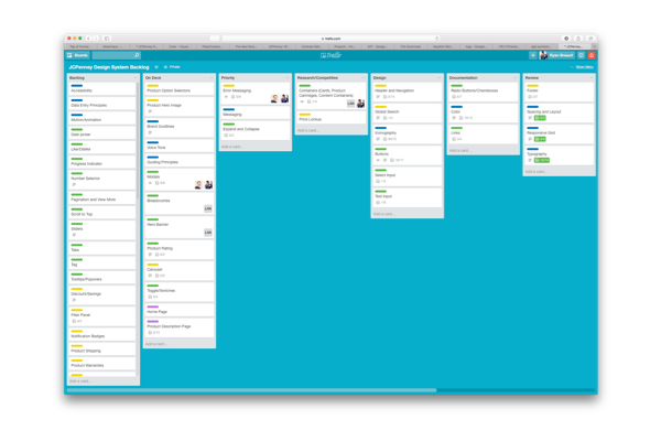 Trello board